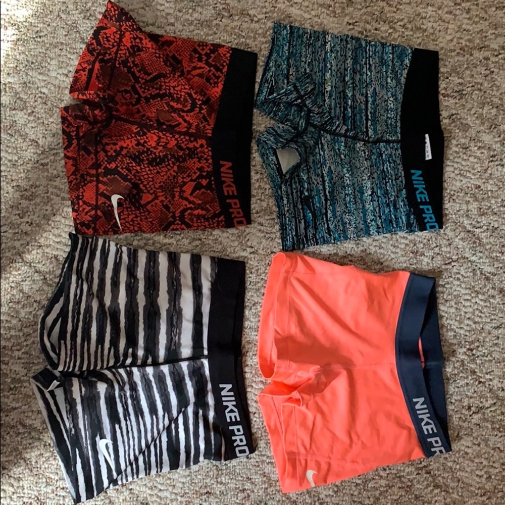SOLD Bundle of Nike Pro shorts